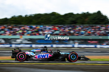 2024-07-06 - 31 OCON Esteban (fra), Alpine F1 Team A524, action during the Formula 1 Qatar Airways British Grand Prix 2024, 12th round of the 2024 Formula One World Championship from July 5 to 7, 2024 on the Silverstone Circuit, in Silverstone, United Kingdom - F1 - BRITISH GRAND PRIX 2024 - FORMULA 1 - MOTORS