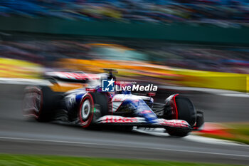 2024-07-06 - 03 RICCIARDO Daniel (aus), Visa Cash App RB F1 Team VCARB 01, action during the Formula 1 Qatar Airways British Grand Prix 2024, 12th round of the 2024 Formula One World Championship from July 5 to 7, 2024 on the Silverstone Circuit, in Silverstone, United Kingdom - F1 - BRITISH GRAND PRIX 2024 - FORMULA 1 - MOTORS