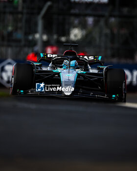 2024-07-06 - 63 RUSSELL George (gbr), Mercedes AMG F1 Team W15, action during the Formula 1 Qatar Airways British Grand Prix 2024, 12th round of the 2024 Formula One World Championship from July 5 to 7, 2024 on the Silverstone Circuit, in Silverstone, United Kingdom - F1 - BRITISH GRAND PRIX 2024 - FORMULA 1 - MOTORS