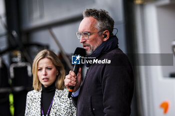 2024-07-06 - MONTAGNY Franck (fra), TV presenter of Canal+, portrait during the Formula 1 Qatar Airways British Grand Prix 2024, 12th round of the 2024 Formula One World Championship from July 5 to 7, 2024 on the Silverstone Circuit, in Silverstone, United Kingdom - F1 - BRITISH GRAND PRIX 2024 - FORMULA 1 - MOTORS