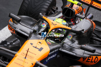 2024-07-06 - 04 NORRIS Lando (gbr), McLaren F1 Team MCL38, action during the Formula 1 Qatar Airways British Grand Prix 2024, 12th round of the 2024 Formula One World Championship from July 5 to 7, 2024 on the Silverstone Circuit, in Silverstone, United Kingdom - F1 - BRITISH GRAND PRIX 2024 - FORMULA 1 - MOTORS