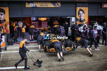 2024-07-06 - 81 PIASTRI Oscar (aus), McLaren F1 Team MCL38, action during the Formula 1 Qatar Airways British Grand Prix 2024, 12th round of the 2024 Formula One World Championship from July 5 to 7, 2024 on the Silverstone Circuit, in Silverstone, United Kingdom - F1 - BRITISH GRAND PRIX 2024 - FORMULA 1 - MOTORS