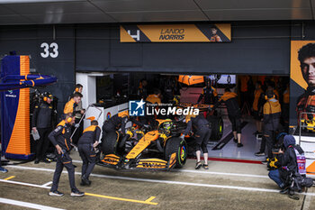 2024-07-06 - 04 NORRIS Lando (gbr), McLaren F1 Team MCL38, action during the Formula 1 Qatar Airways British Grand Prix 2024, 12th round of the 2024 Formula One World Championship from July 5 to 7, 2024 on the Silverstone Circuit, in Silverstone, United Kingdom - F1 - BRITISH GRAND PRIX 2024 - FORMULA 1 - MOTORS