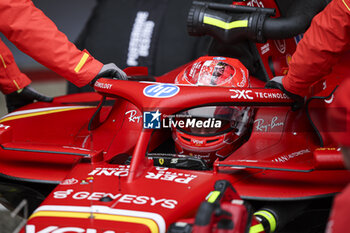 2024-07-06 - 16 LECLERC Charles (mco), Scuderia Ferrari SF-24, action during the Formula 1 Qatar Airways British Grand Prix 2024, 12th round of the 2024 Formula One World Championship from July 5 to 7, 2024 on the Silverstone Circuit, in Silverstone, United Kingdom - F1 - BRITISH GRAND PRIX 2024 - FORMULA 1 - MOTORS