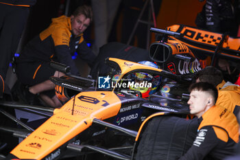 2024-07-06 - 81 PIASTRI Oscar (aus), McLaren F1 Team MCL38, action during the Formula 1 Qatar Airways British Grand Prix 2024, 12th round of the 2024 Formula One World Championship from July 5 to 7, 2024 on the Silverstone Circuit, in Silverstone, United Kingdom - F1 - BRITISH GRAND PRIX 2024 - FORMULA 1 - MOTORS