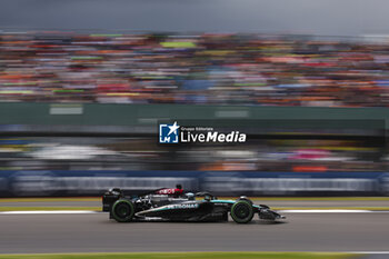 2024-07-06 - 63 RUSSELL George (gbr), Mercedes AMG F1 Team W15, action during the Formula 1 Qatar Airways British Grand Prix 2024, 12th round of the 2024 Formula One World Championship from July 5 to 7, 2024 on the Silverstone Circuit, in Silverstone, United Kingdom - F1 - BRITISH GRAND PRIX 2024 - FORMULA 1 - MOTORS