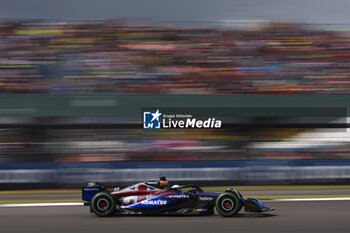 2024-07-06 - 23 ALBON Alexander (tha), Williams Racing FW45, action during the Formula 1 Qatar Airways British Grand Prix 2024, 12th round of the 2024 Formula One World Championship from July 5 to 7, 2024 on the Silverstone Circuit, in Silverstone, United Kingdom - F1 - BRITISH GRAND PRIX 2024 - FORMULA 1 - MOTORS