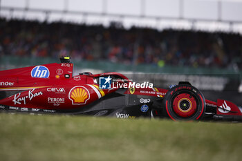 2024-07-06 - 55 SAINZ Carlos (spa), Scuderia Ferrari SF-24, action during the Formula 1 Qatar Airways British Grand Prix 2024, 12th round of the 2024 Formula One World Championship from July 5 to 7, 2024 on the Silverstone Circuit, in Silverstone, United Kingdom - F1 - BRITISH GRAND PRIX 2024 - FORMULA 1 - MOTORS