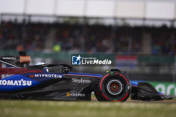 2024-07-06 - 23 ALBON Alexander (tha), Williams Racing FW45, action during the Formula 1 Qatar Airways British Grand Prix 2024, 12th round of the 2024 Formula One World Championship from July 5 to 7, 2024 on the Silverstone Circuit, in Silverstone, United Kingdom - F1 - BRITISH GRAND PRIX 2024 - FORMULA 1 - MOTORS