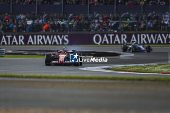 2024-07-06 - 55 SAINZ Carlos (spa), Scuderia Ferrari SF-24, action during the Formula 1 Qatar Airways British Grand Prix 2024, 12th round of the 2024 Formula One World Championship from July 5 to 7, 2024 on the Silverstone Circuit, in Silverstone, United Kingdom - F1 - BRITISH GRAND PRIX 2024 - FORMULA 1 - MOTORS