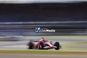 2024-07-06 - 16 LECLERC Charles (mco), Scuderia Ferrari SF-24, action during the Formula 1 Qatar Airways British Grand Prix 2024, 12th round of the 2024 Formula One World Championship from July 5 to 7, 2024 on the Silverstone Circuit, in Silverstone, United Kingdom - F1 - BRITISH GRAND PRIX 2024 - FORMULA 1 - MOTORS