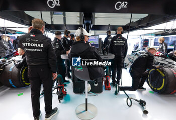 2024-07-06 - SCHUMACHER Mick (ger), Reserve Driver of Mercedes AMG F1 Team, portrait during the Formula 1 Qatar Airways British Grand Prix 2024, 12th round of the 2024 Formula One World Championship from July 5 to 7, 2024 on the Silverstone Circuit, in Silverstone, United Kingdom - F1 - BRITISH GRAND PRIX 2024 - FORMULA 1 - MOTORS