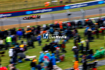 2024-07-06 - 16 LECLERC Charles (mco), Scuderia Ferrari SF-24, action during the Formula 1 Qatar Airways British Grand Prix 2024, 12th round of the 2024 Formula One World Championship from July 5 to 7, 2024 on the Silverstone Circuit, in Silverstone, United Kingdom - F1 - BRITISH GRAND PRIX 2024 - FORMULA 1 - MOTORS