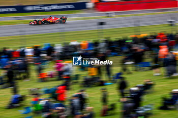 2024-07-06 - 16 LECLERC Charles (mco), Scuderia Ferrari SF-24, action during the Formula 1 Qatar Airways British Grand Prix 2024, 12th round of the 2024 Formula One World Championship from July 5 to 7, 2024 on the Silverstone Circuit, in Silverstone, United Kingdom - F1 - BRITISH GRAND PRIX 2024 - FORMULA 1 - MOTORS