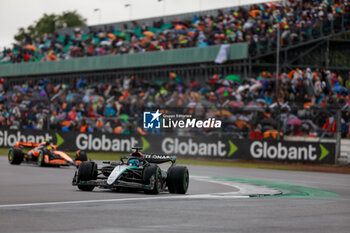 2024-07-06 - 63 RUSSELL George (gbr), Mercedes AMG F1 Team W15, action during the Formula 1 Qatar Airways British Grand Prix 2024, 12th round of the 2024 Formula One World Championship from July 5 to 7, 2024 on the Silverstone Circuit, in Silverstone, United Kingdom - F1 - BRITISH GRAND PRIX 2024 - FORMULA 1 - MOTORS