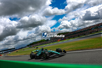 2024-07-06 - 18 STROLL Lance (can), Aston Martin F1 Team AMR24, action during the Formula 1 Qatar Airways British Grand Prix 2024, 12th round of the 2024 Formula One World Championship from July 5 to 7, 2024 on the Silverstone Circuit, in Silverstone, United Kingdom - F1 - BRITISH GRAND PRIX 2024 - FORMULA 1 - MOTORS