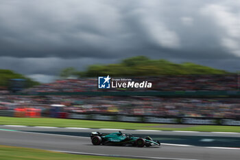 2024-07-06 - 18 STROLL Lance (can), Aston Martin F1 Team AMR24, action during the Formula 1 Qatar Airways British Grand Prix 2024, 12th round of the 2024 Formula One World Championship from July 5 to 7, 2024 on the Silverstone Circuit, in Silverstone, United Kingdom - F1 - BRITISH GRAND PRIX 2024 - FORMULA 1 - MOTORS