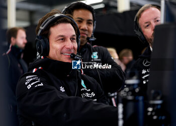 2024-07-06 - WOLFF Toto (aut), Team Principal & CEO of Mercedes AMG F1 Team, portrait during the Formula 1 Qatar Airways British Grand Prix 2024, 12th round of the 2024 Formula One World Championship from July 5 to 7, 2024 on the Silverstone Circuit, in Silverstone, United Kingdom - F1 - BRITISH GRAND PRIX 2024 - FORMULA 1 - MOTORS