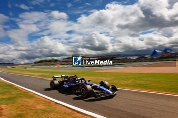 2024-07-06 - 23 ALBON Alexander (tha), Williams Racing FW45, action during the Formula 1 Qatar Airways British Grand Prix 2024, 12th round of the 2024 Formula One World Championship from July 5 to 7, 2024 on the Silverstone Circuit, in Silverstone, United Kingdom - F1 - BRITISH GRAND PRIX 2024 - FORMULA 1 - MOTORS