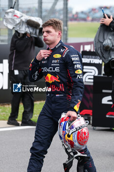 2024-07-06 - VERSTAPPEN Max (ned), Red Bull Racing RB20, portrait during the Formula 1 Qatar Airways British Grand Prix 2024, 12th round of the 2024 Formula One World Championship from July 5 to 7, 2024 on the Silverstone Circuit, in Silverstone, United Kingdom - F1 - BRITISH GRAND PRIX 2024 - FORMULA 1 - MOTORS