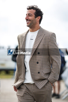 2024-07-07 - RICCIARDO Daniel (aus), Visa Cash App RB F1 Team VCARB 01, portrait during the Formula 1 Qatar Airways British Grand Prix 2024, 12th round of the 2024 Formula One World Championship from July 5 to 7, 2024 on the Silverstone Circuit, in Silverstone, United Kingdom - F1 - BRITISH GRAND PRIX 2024 - FORMULA 1 - MOTORS