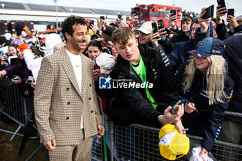 2024-07-07 - RICCIARDO Daniel (aus), Visa Cash App RB F1 Team VCARB 01, portrait during the Formula 1 Qatar Airways British Grand Prix 2024, 12th round of the 2024 Formula One World Championship from July 5 to 7, 2024 on the Silverstone Circuit, in Silverstone, United Kingdom - F1 - BRITISH GRAND PRIX 2024 - FORMULA 1 - MOTORS