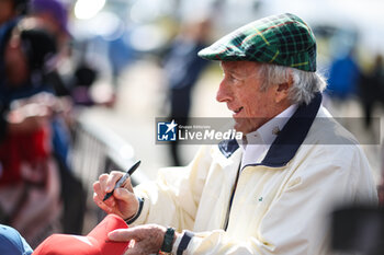 2024-07-07 - Jackie Stewart, former F1 driver portrait during the Formula 1 Qatar Airways British Grand Prix 2024, 12th round of the 2024 Formula One World Championship from July 5 to 7, 2024 on the Silverstone Circuit, in Silverstone, United Kingdom - F1 - BRITISH GRAND PRIX 2024 - FORMULA 1 - MOTORS