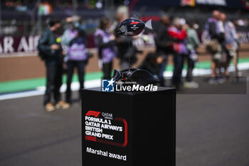 2024-07-07 - FIA marshall, commissaire de piste, marshal, marshalls, marshals award during the Formula 1 Qatar Airways British Grand Prix 2024, 12th round of the 2024 Formula One World Championship from July 5 to 7, 2024 on the Silverstone Circuit, in Silverstone, United Kingdom - F1 - BRITISH GRAND PRIX 2024 - FORMULA 1 - MOTORS