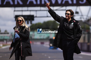 2024-07-07 - RUSSELL George (gbr), Mercedes AMG F1 Team W15, portrait during the Formula 1 Qatar Airways British Grand Prix 2024, 12th round of the 2024 Formula One World Championship from July 5 to 7, 2024 on the Silverstone Circuit, in Silverstone, United Kingdom - F1 - BRITISH GRAND PRIX 2024 - FORMULA 1 - MOTORS