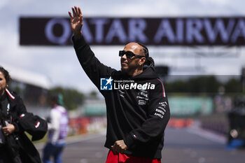 2024-07-07 - HAMILTON Lewis (gbr), Mercedes AMG F1 Team W15, portrait during the Formula 1 Qatar Airways British Grand Prix 2024, 12th round of the 2024 Formula One World Championship from July 5 to 7, 2024 on the Silverstone Circuit, in Silverstone, United Kingdom - F1 - BRITISH GRAND PRIX 2024 - FORMULA 1 - MOTORS