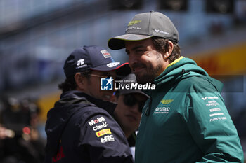 2024-07-07 - ALONSO Fernando (spa), Aston Martin F1 Team AMR24, portrait during the Formula 1 Qatar Airways British Grand Prix 2024, 12th round of the 2024 Formula One World Championship from July 5 to 7, 2024 on the Silverstone Circuit, in Silverstone, United Kingdom - F1 - BRITISH GRAND PRIX 2024 - FORMULA 1 - MOTORS