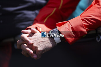 2024-07-07 - SAINZ Carlos (spa), Scuderia Ferrari SF-24, portrait during the Formula 1 Qatar Airways British Grand Prix 2024, 12th round of the 2024 Formula One World Championship from July 5 to 7, 2024 on the Silverstone Circuit, in Silverstone, United Kingdom - F1 - BRITISH GRAND PRIX 2024 - FORMULA 1 - MOTORS