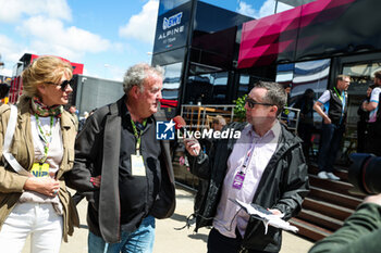 2024-07-07 - CLARKSON Jeremy, in the paddock, during the Formula 1 Qatar Airways British Grand Prix 2024, 12th round of the 2024 Formula One World Championship from July 5 to 7, 2024 on the Silverstone Circuit, in Silverstone, United Kingdom - F1 - BRITISH GRAND PRIX 2024 - FORMULA 1 - MOTORS