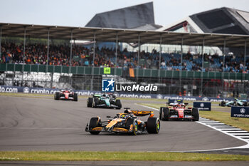 2024-07-07 - 81 PIASTRI Oscar (aus), McLaren F1 Team MCL38, action during the Formula 1 Qatar Airways British Grand Prix 2024, 12th round of the 2024 Formula One World Championship from July 5 to 7, 2024 on the Silverstone Circuit, in Silverstone, United Kingdom - F1 - BRITISH GRAND PRIX 2024 - FORMULA 1 - MOTORS