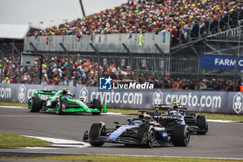 2024-07-07 - 23 ALBON Alexander (tha), Williams Racing FW45, action during the Formula 1 Qatar Airways British Grand Prix 2024, 12th round of the 2024 Formula One World Championship from July 5 to 7, 2024 on the Silverstone Circuit, in Silverstone, United Kingdom - F1 - BRITISH GRAND PRIX 2024 - FORMULA 1 - MOTORS