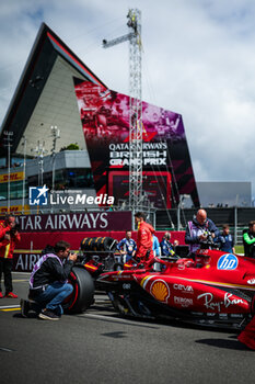 2024-07-07 - Eric Alonso at work during the Formula 1 Qatar Airways British Grand Prix 2024, 12th round of the 2024 Formula One World Championship from July 5 to 7, 2024 on the Silverstone Circuit, in Silverstone, United Kingdom - F1 - BRITISH GRAND PRIX 2024 - FORMULA 1 - MOTORS