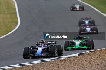 2024-07-07 - 02 SARGEANT Logan (usa), Williams Racing FW46, action during the Formula 1 Qatar Airways British Grand Prix 2024, 12th round of the 2024 Formula One World Championship from July 5 to 7, 2024 on the Silverstone Circuit, in Silverstone, United Kingdom - F1 - BRITISH GRAND PRIX 2024 - FORMULA 1 - MOTORS