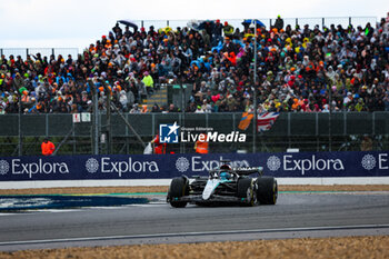 2024-07-07 - 63 RUSSELL George (gbr), Mercedes AMG F1 Team W15, action during the Formula 1 Qatar Airways British Grand Prix 2024, 12th round of the 2024 Formula One World Championship from July 5 to 7, 2024 on the Silverstone Circuit, in Silverstone, United Kingdom - F1 - BRITISH GRAND PRIX 2024 - FORMULA 1 - MOTORS