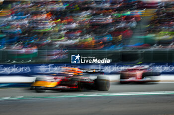 2024-07-07 - 01 VERSTAPPEN Max (nld), Red Bull Racing RB20, action during the Formula 1 Qatar Airways British Grand Prix 2024, 12th round of the 2024 Formula One World Championship from July 5 to 7, 2024 on the Silverstone Circuit, in Silverstone, United Kingdom - F1 - BRITISH GRAND PRIX 2024 - FORMULA 1 - MOTORS