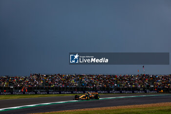 2024-07-07 - 04 NORRIS Lando (gbr), McLaren F1 Team MCL38, action during the Formula 1 Qatar Airways British Grand Prix 2024, 12th round of the 2024 Formula One World Championship from July 5 to 7, 2024 on the Silverstone Circuit, in Silverstone, United Kingdom - F1 - BRITISH GRAND PRIX 2024 - FORMULA 1 - MOTORS