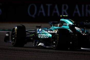 2024-07-07 - 14 ALONSO Fernando (spa), Aston Martin F1 Team AMR24, action during the Formula 1 Qatar Airways British Grand Prix 2024, 12th round of the 2024 Formula One World Championship from July 5 to 7, 2024 on the Silverstone Circuit, in Silverstone, United Kingdom - F1 - BRITISH GRAND PRIX 2024 - FORMULA 1 - MOTORS