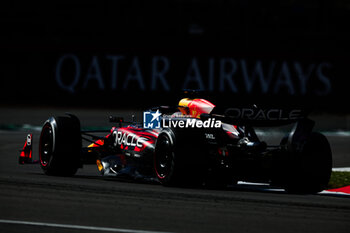 2024-07-07 - 01 VERSTAPPEN Max (nld), Red Bull Racing RB20, action during the Formula 1 Qatar Airways British Grand Prix 2024, 12th round of the 2024 Formula One World Championship from July 5 to 7, 2024 on the Silverstone Circuit, in Silverstone, United Kingdom - F1 - BRITISH GRAND PRIX 2024 - FORMULA 1 - MOTORS