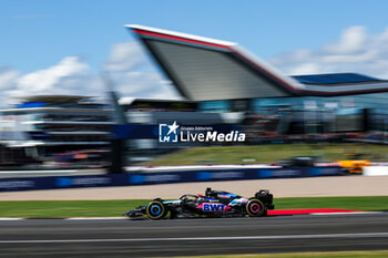 2024-07-07 - 31 OCON Esteban (fra), Alpine F1 Team A524, action during the Formula 1 Qatar Airways British Grand Prix 2024, 12th round of the 2024 Formula One World Championship from July 5 to 7, 2024 on the Silverstone Circuit, in Silverstone, United Kingdom - F1 - BRITISH GRAND PRIX 2024 - FORMULA 1 - MOTORS