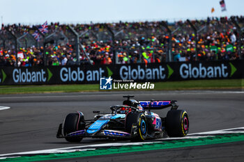 2024-07-07 - 31 OCON Esteban (fra), Alpine F1 Team A524, action during the Formula 1 Qatar Airways British Grand Prix 2024, 12th round of the 2024 Formula One World Championship from July 5 to 7, 2024 on the Silverstone Circuit, in Silverstone, United Kingdom - F1 - BRITISH GRAND PRIX 2024 - FORMULA 1 - MOTORS