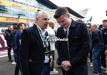 2024-07-07 - Rowan Atkinson portrait during the Formula 1 Qatar Airways British Grand Prix 2024, 12th round of the 2024 Formula One World Championship from July 5 to 7, 2024 on the Silverstone Circuit, in Silverstone, United Kingdom - F1 - BRITISH GRAND PRIX 2024 - FORMULA 1 - MOTORS