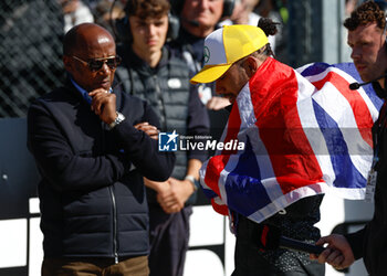 2024-07-07 - HAMILTON Lewis (gbr), Mercedes AMG F1 Team W15, portrait Anthony Hamilton portrait during the Formula 1 Qatar Airways British Grand Prix 2024, 12th round of the 2024 Formula One World Championship from July 5 to 7, 2024 on the Silverstone Circuit, in Silverstone, United Kingdom - F1 - BRITISH GRAND PRIX 2024 - FORMULA 1 - MOTORS