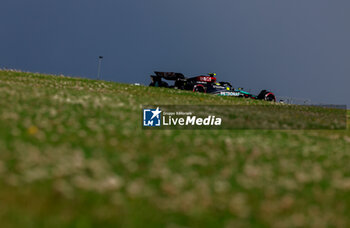 2024-07-07 - 44 HAMILTON Lewis (gbr), Mercedes AMG F1 Team W15, action during the Formula 1 Qatar Airways British Grand Prix 2024, 12th round of the 2024 Formula One World Championship from July 5 to 7, 2024 on the Silverstone Circuit, in Silverstone, United Kingdom - F1 - BRITISH GRAND PRIX 2024 - FORMULA 1 - MOTORS