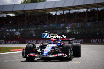 2024-07-07 - 22 TSUNODA Yuki (jap), Visa Cash App RB F1 Team VCARB 01, action during the Formula 1 Qatar Airways British Grand Prix 2024, 12th round of the 2024 Formula One World Championship from July 5 to 7, 2024 on the Silverstone Circuit, in Silverstone, United Kingdom - F1 - BRITISH GRAND PRIX 2024 - FORMULA 1 - MOTORS