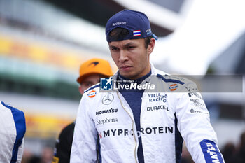 2024-07-07 - ALBON Alexander (tha), Williams Racing FW46, portrait during the Formula 1 Qatar Airways British Grand Prix 2024, 12th round of the 2024 Formula One World Championship from July 5 to 7, 2024 on the Silverstone Circuit, in Silverstone, United Kingdom - F1 - BRITISH GRAND PRIX 2024 - FORMULA 1 - MOTORS