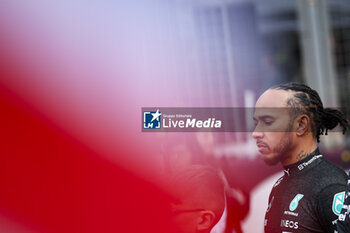 2024-07-07 - HAMILTON Lewis (gbr), Mercedes AMG F1 Team W15, portraitduring the Formula 1 Qatar Airways British Grand Prix 2024, 12th round of the 2024 Formula One World Championship from July 5 to 7, 2024 on the Silverstone Circuit, in Silverstone, United Kingdom - F1 - BRITISH GRAND PRIX 2024 - FORMULA 1 - MOTORS